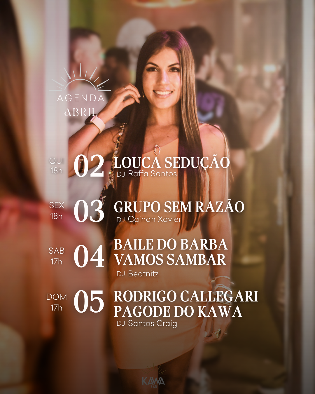 Agenda Abril – Semana 1